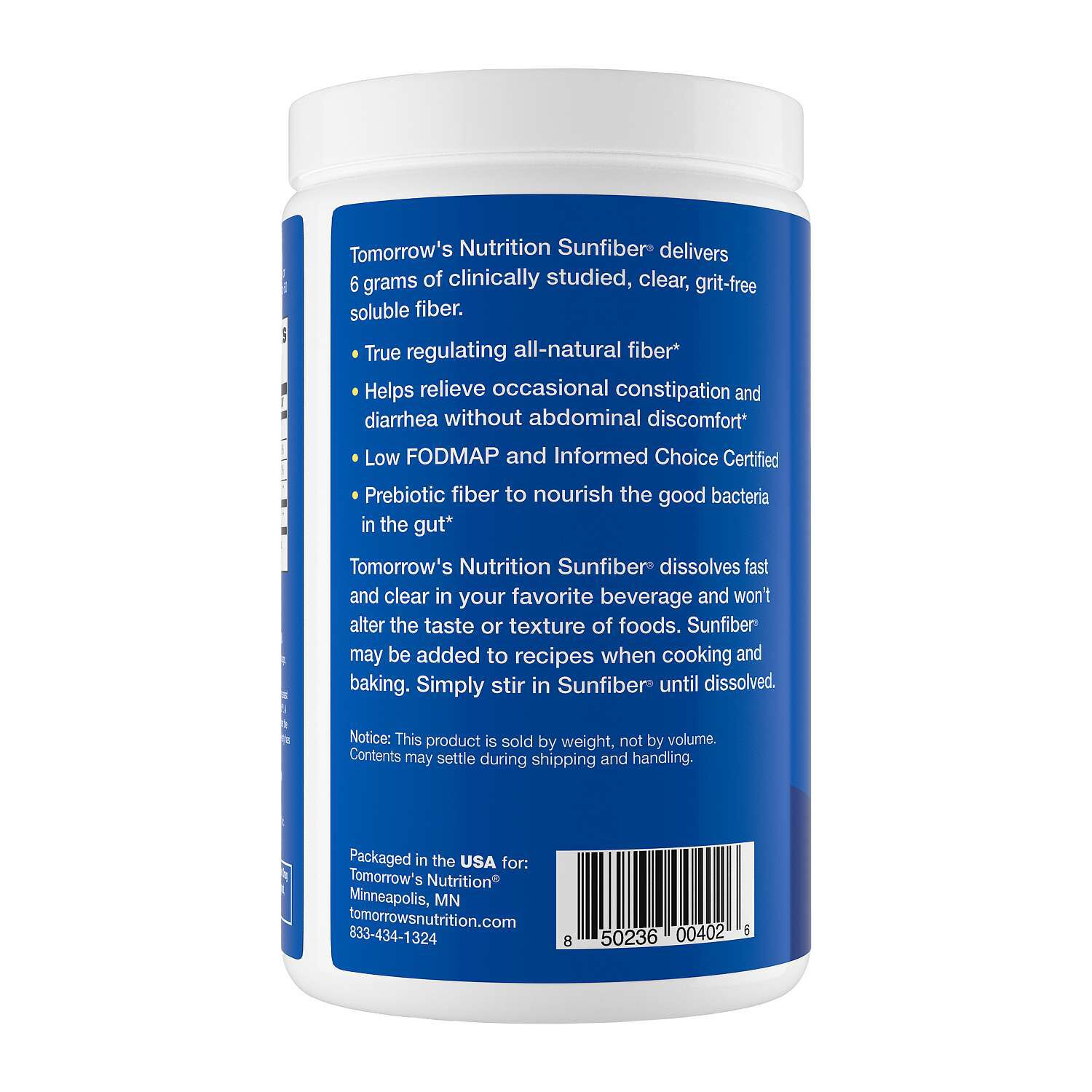 SunFiber&reg; - 0.46 lb. (30 Servings)